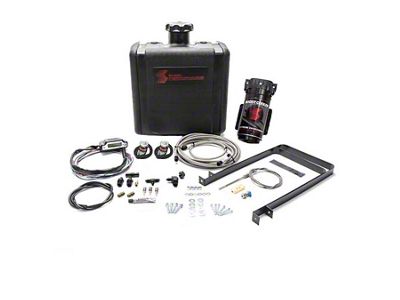 Snow Performance Stage 3 Boost Cooler with Tank; Stainless Steel Braided Line (11-24 6.7L Powerstroke, 7.3L F-250 Super Duty)