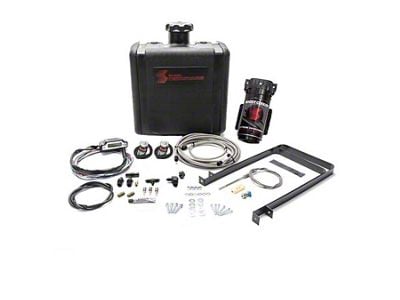 Snow Performance Stage 3 Boost Cooler with Tank; Stainless Steel Braided Line (11-24 6.7L Powerstroke, 7.3L F-350 Super Duty)