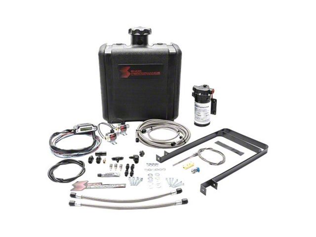 Snow Performance Stage 3 Boost Cooler with Tank; Stainless Steel Braided Line (03-09 5.9L RAM 2500)