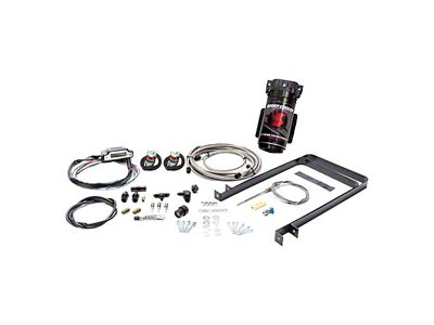 Snow Performance Stage 3 Boost Cooler without Tank; Stainless Steel Braided Line (07-24 6.6L Duramax Silverado 2500 HD)