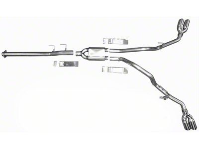 Solo Performance Mach X Dual Exhaust System; Side Exit (11-14 3.5L EcoBoost F-150)