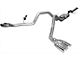 Solo Performance Mach X Dual Exhaust System with Resonator; Side Exit (11-14 5.0L F-150)