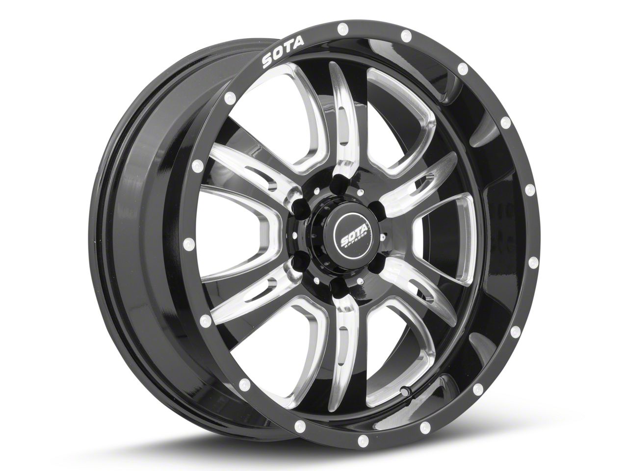SOTA Off Road F-150 REHAB Death Metal 6-Lug Wheel - 20x9; 0mm
