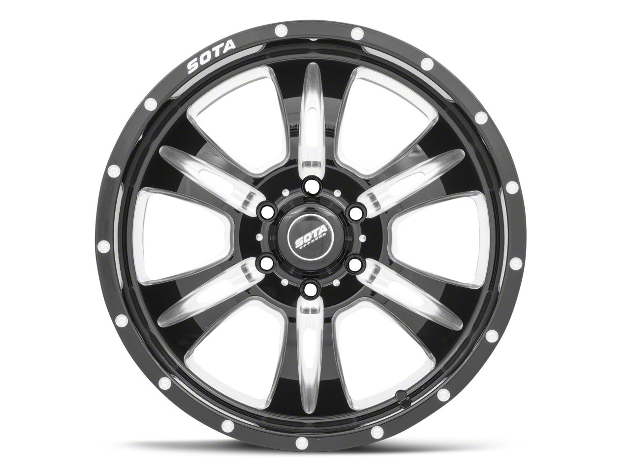 SOTA Off Road F-150 REHAB Death Metal 6-Lug Wheel - 20x9; 0mm