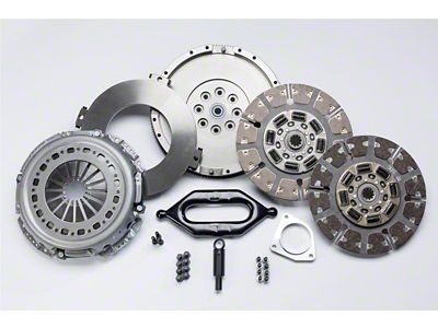 South Bend Clutch Stage 3 Street Dual Disc Organic/Ceramic Clutch Kit; 10-Spline (05-18 5.9L, 6.7L RAM 2500 w/ G56 Transmission)