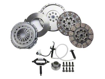 South Bend Clutch Stage 3 Street Dual Disc Organic/Ceramic Clutch Kit with Hydraulics; 10-Spline (05-18 5.9L, 6.7L RAM 2500 w/ G56 Transmission)