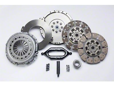 South Bend Clutch Stage 4 Street Dual Disc Organic/Ceramic Clutch Kit; 10-Spline (03-05 5.9L RAM 2500 w/ NV5600 Transmission)