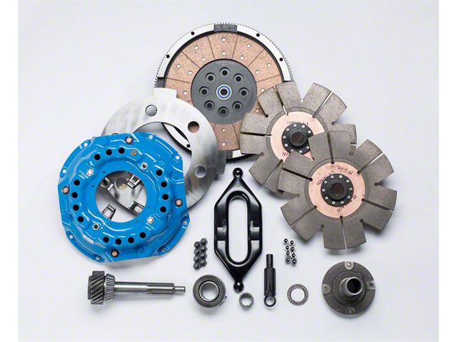 South Bend Clutch Stage 5 Competition Dual Disc Sintered Iron Clutch Kit; 10-Spline (03-04 5.9L RAM 2500 w/ NV4500 Transmission)