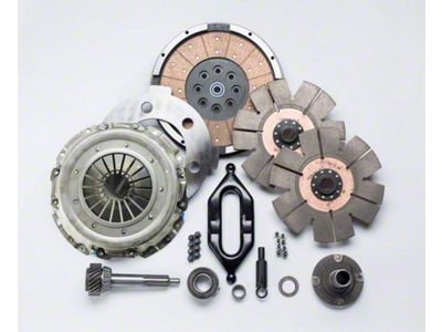 South Bend Clutch Stage 5 Competition Dual Disc Sintered Iron Clutch Kit; 10-Spline (03-04 5.9L RAM 2500 w/ NV4500 Transmission)