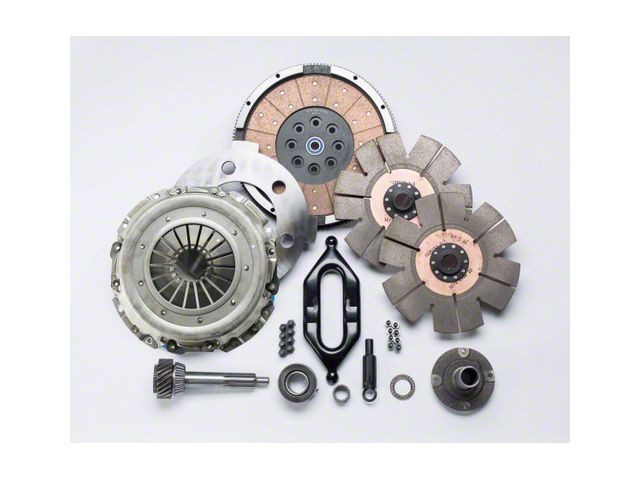 South Bend Clutch Stage 5 Competition Dual Disc Sintered Iron Clutch Kit; 10-Spline (03-04 5.9L RAM 2500 w/ NV4500 Transmission)