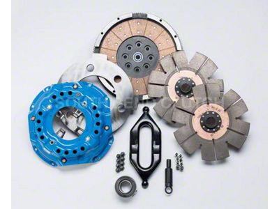 South Bend Clutch Stage 6 Competition Dual Disc Sintered Iron Clutch Kit; 10-Spline (03-04 5.9L RAM 2500 w/ NV4500 Transmission)