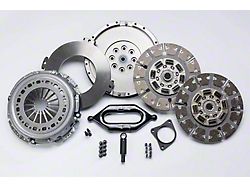 South Bend Clutch Stage 4 Street Dual Disc Organic/Ceramic Clutch Kit with Flywheel; 10-Spline (03-04 5.9L RAM 3500 w/ NV4500 Transmission)