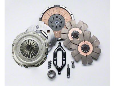 South Bend Clutch Stage 6 Competition Dual Disc Sintered Iron Clutch Kit; 10-Spline (03-04 5.9L RAM 3500 w/ NV4500 Transmission)