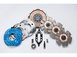 South Bend Clutch Stage 6 Competition Triple Disc Sintered Iron Clutch Kit; 10-Spline (03-04 5.9L RAM 3500 w/ NV4500 Transmission)