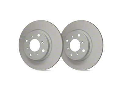 SP Performance Premium 5-Lug Rotors with Silver ZRC Coated; Front Pair (Late 00-03 F-150 Lightning)