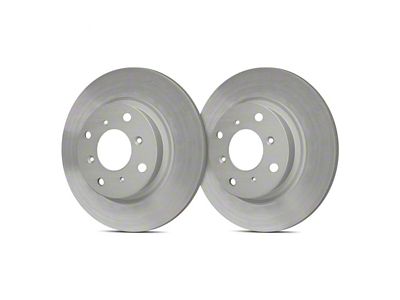 SP Performance Premium 5-Lug Rotors with Silver ZRC Coating; Front Pair (Late 00-03 2WD F-150 w/ ABS Brakes)