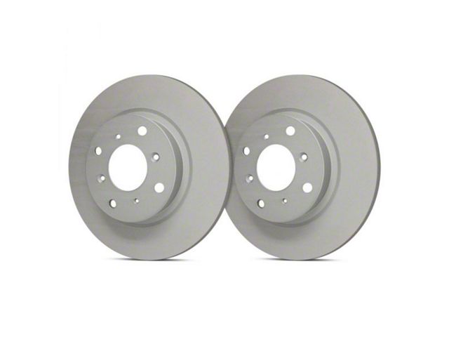 SP Performance Premium 5-Lug Rotors with Silver ZRC Coated; Rear Pair (97-98 F-150 w/ ABS Brakes)