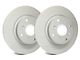 SP Performance Premium 7-Lug Rotors with Gray ZRC Coating; Front Pair (00-03 4WD F-150)