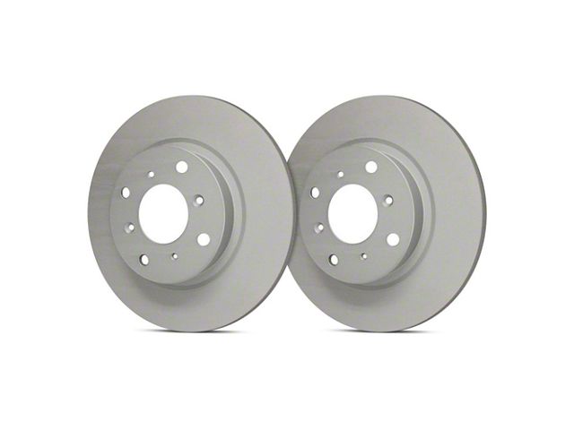 SP Performance Premium 7-Lug Rotors with Silver ZRC Coated; Front Pair (04-08 4WD F-150)