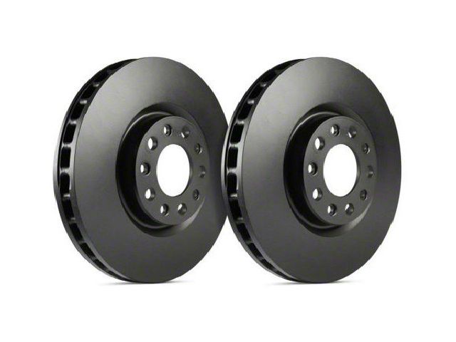 SP Performance Premium 6-Lug Rotors with Black ZRC Coated; Front Pair (10-20 F-150)