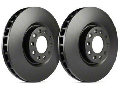 SP Performance Premium 6-Lug Rotors with Black ZRC Coated; Front Pair (10-20 F-150)