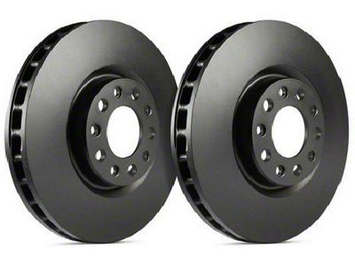 SP Performance Premium 8-Lug Rotors with Black Zinc Plating; Rear Pair (13-22 F-350 Super Duty SRW)