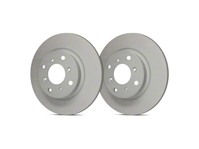 SP Performance Premium 5-Lug Rotors with Silver ZRC Coated; Rear Pair (04-06 RAM 1500 SRT-10)