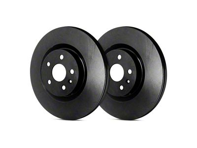 SP Performance Premium 8-Lug Rotors with Black Zinc Plating; Front Pair (03-08 RAM 2500)