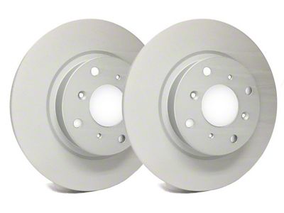 SP Performance Premium 8-Lug Rotors with Gray ZRC Coating; Rear Pair (09-18 RAM 2500)