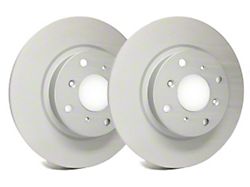SP Performance Premium 8-Lug Rotors with Gray ZRC Coating; Rear Pair (09-18 RAM 3500)