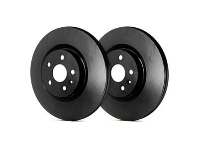 SP Performance Premium 6-Lug Rotors with Black ZRC Coating; Rear Pair (19-25 Ranger, Excluding Raptor)