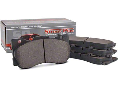 SP Performance Street Plus Semi-Metallic Brake Pads; Front or Rear Pair (17-18 Sierra 2500 HD)
