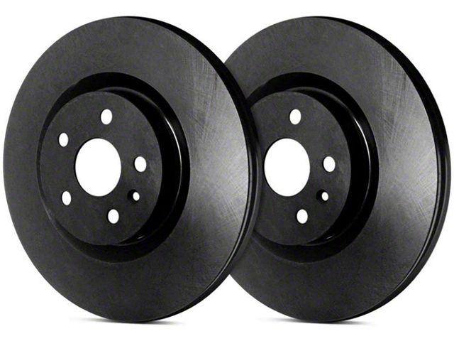 SP Performance Premium 8-Lug Rotors with Black Zinc Plating; Rear Pair (11-24 Sierra 3500 HD DRW)