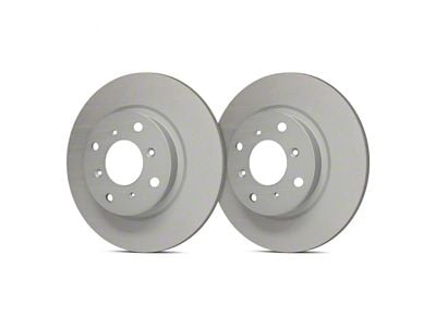 SP Performance Premium 8-Lug Rotors with Silver Zinc Plating; Rear Pair (11-24 Sierra 3500 HD SRW)