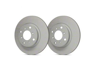 SP Performance Premium 8-Lug Rotors with Silver Zinc Plating; Front Pair (11-25 Silverado 3500 HD)