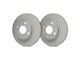 SP Performance Premium 8-Lug Rotors with Silver ZRC Coated; Rear Pair (11-12 F-250 Super Duty)