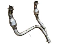 Stainless Catted Down-Pipe; Ceramic 400 Cell EPA (15-20 5.0L F-150)