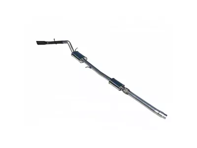 SPD Performance 2.50-Inch HX Series Resonator Delete Single Exhaust System 4-Inch Polished Tip; Side Exit (19-23 Ranger)