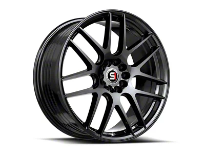Spec-1 SP-65 Gloss Black 5-Lug Wheel; 17x8; 42mm Offset (22-26 Maverick)