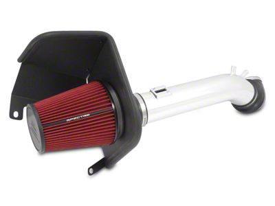 Spectre Performance Cold Air Intake; Polished (14-18 5.3L Silverado 1500)