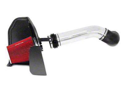 Spectre Performance Cold Air Intake; Polished (2009 6.0L Sierra 1500, Excluding Hybrid)
