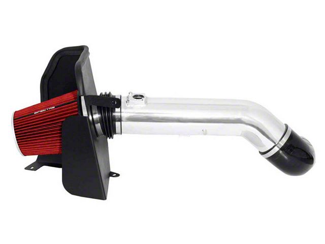 Spectre Performance Cold Air Intake; Polished (2009 6.0L Silverado 1500, Excluding Hybrid)