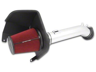 Spectre Performance Cold Air Intake; Polished (14-18 5.3L Sierra 1500)