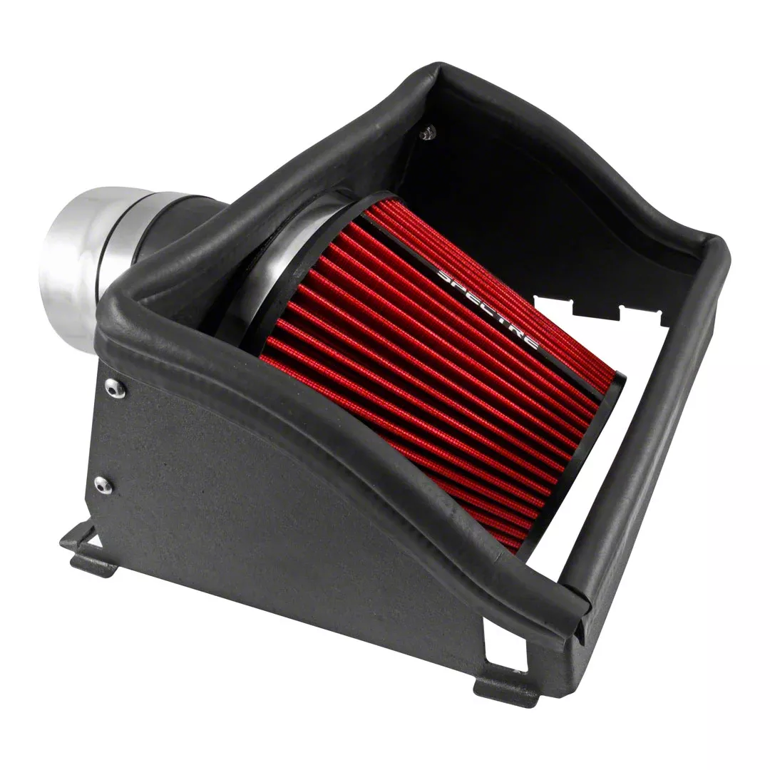 Spectre Performance Cold Air Intake with Red Filter (15-24 3.5L EcoBoost F-150, Excluding Raptor)