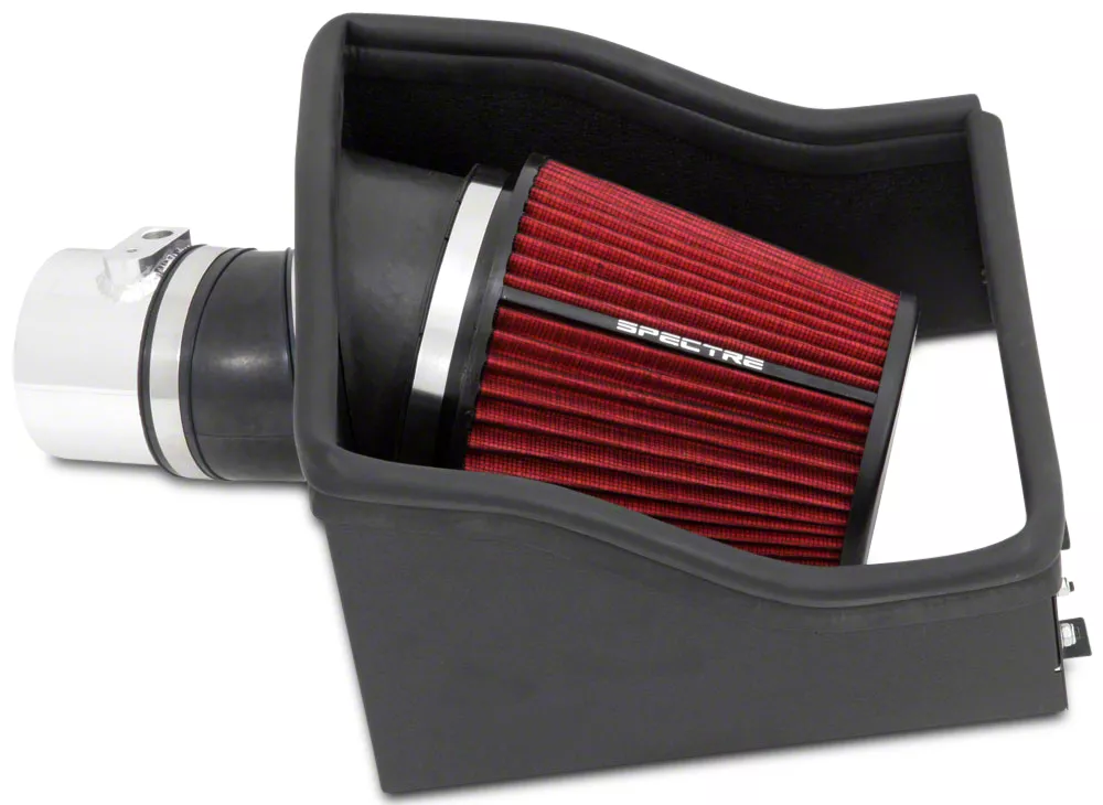 Spectre Performance Cold Air Intake; Polished (12-14 3.5L EcoBoost F-150)