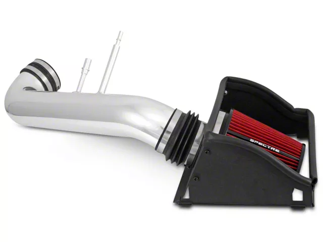 Spectre Performance Cold Air Intake; Polished (15-20 5.0L F-150)