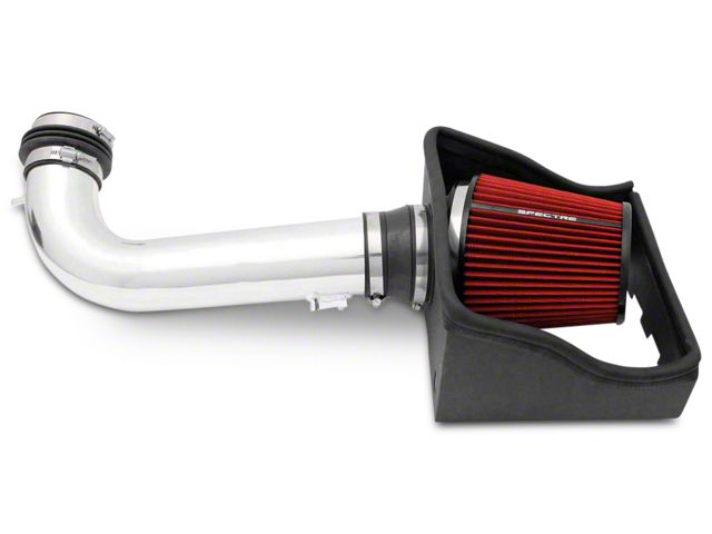 Spectre Performance Cold Air Intake; Polished (09-10 4.6L 3V F-150)