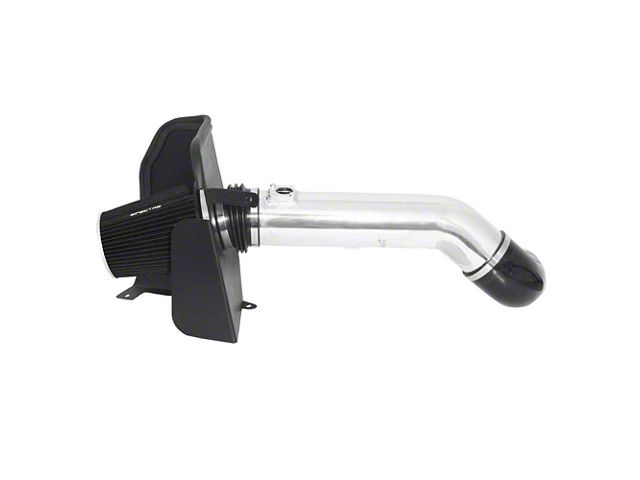 Spectre Performance Cold Air Intake with Black Filter; Polished (09-13 4.8L Sierra 1500)