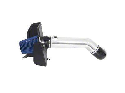 Spectre Performance Cold Air Intake with Blue Filter; Polished (09-13 6.2L Sierra 1500)