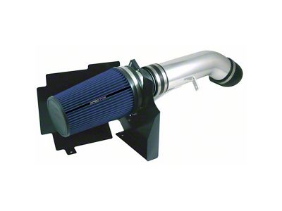 Spectre Performance Cold Air Intake with Blue Filter; Polished (99-06 4.8L Silverado 1500)